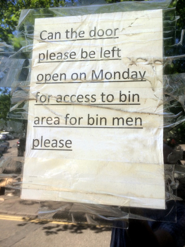 Polite sign