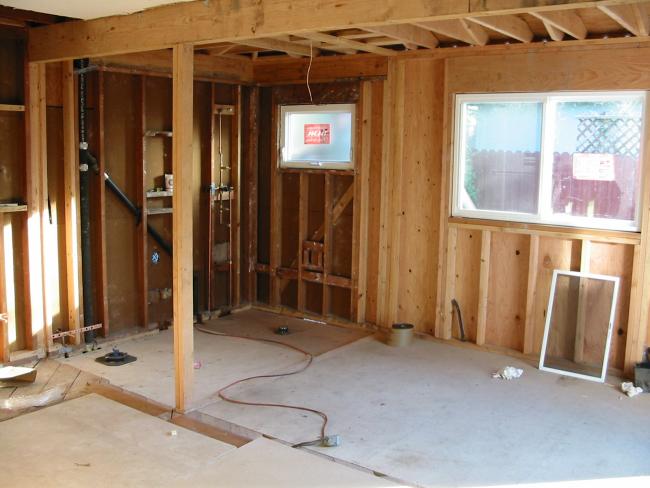 awning window and big bedroom window